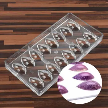 Lotosa Formas PC Polikarbonāts Šokolādes Pelējuma 3D Pārtikas Šokolādes Pelējuma Virtuves Rīki Cepšanas Veidnē Rīki