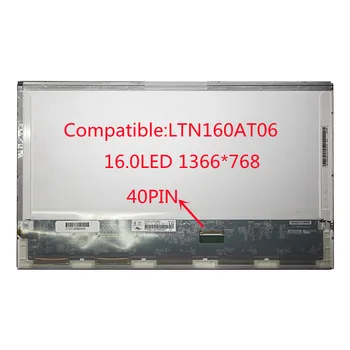 LTN160AT06 HSD160PHW1 16,0 portátil panelis pantalla de LCD para ASUS N61VG N61J X66IC