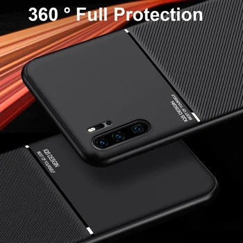 Luksusa Matēts Tālruni Gadījumā, Huawei P20 P30 Pro Nova 2i 3i 5T P Smart Z 2019 Godu 8X 9X 8 9 10 10X Lite 20 Pro 10es 20 20i Vāciņu