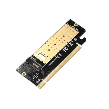 M.2 uz pcie x16 adapteris Karte pci-e, lai m .2 pārvērst adapteris NVMe SSD Adaptera m2 M Taustiņu Saskarne PCI Express 3.0 x4 2230-2280 Izmēra