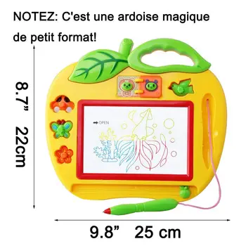 Magic Šīfera Krāsas Mazs Formāts, ar Zīmogiem, Rotaļlietu Meitene un Zēns 18 Mēnešus, Mini Spēles, Zīdaiņiem un Bērniem, 2 un 3 Gadi - C