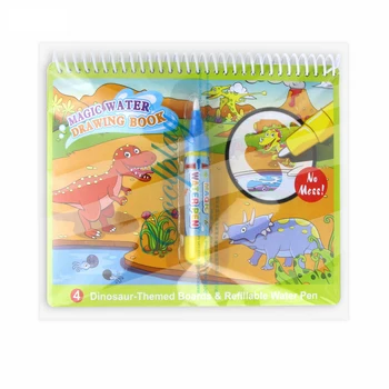 Magic Ūdens Zīmēšanas Grāmata Atkārtoti Rasējamais Dēlis Bērniem Agrīnās Izglītības Krāsojamā Grāmata Rotaļlieta Pildspalvu Karikatūra Gleznošanai Rotaļlietas