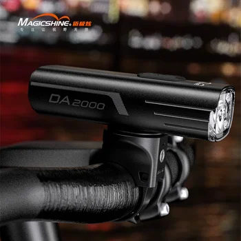 Magicshine DA2000 Velosipēdu Lukturu MTB Road Bike Spilgtas Gaismas Lukturīti Ūdensizturīgs USB Lādējamu 2000 Lumeni LED Riteņbraukšana