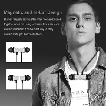 Magnētiskā Bezvadu bluetooth Austiņas XT11 mūzikas austiņas Tālruņa Neckband sporta Earbuds, Austiņas ar Mikrofonu Priekš iPhone, Samsung Xiaomi