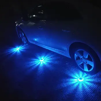 Magnētiskās LED Avārijas Policijas Auto Ceļu Signālraķetes Brīdinājuma Gaismas Ceļa Bāku Lampas