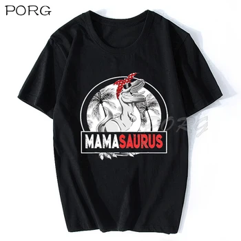 Mamasaurus T Rex Dinozaura Sieviešu T-krekls Kawaii Īsām Piedurknēm T-krekli Sieviete Drēbes Anime Sieviešu Apģērbu 2021. Gada Vasaras T Krekli