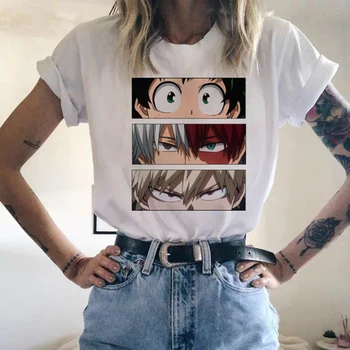 Mans Varonis Augstskolu Cute Anime T Krekls Sievietēm Gadījuma Harajuku Tee Lielajam Sieviešu T-Krekls Vasarai Ir 2021. Sieviete, Japāna, Drēbes, T Krekli
