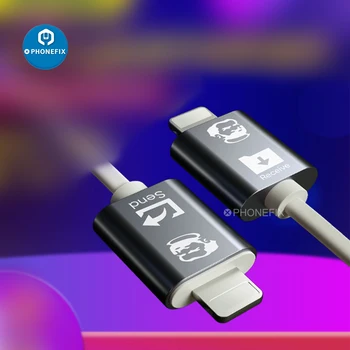 Mehāniķis Zibens ātrgaitas Datu Pārraides Kabelis USB Lightning Kabeli, lai IPhone, Android, IPad Video Attēlu Datu Pārsūtīšana