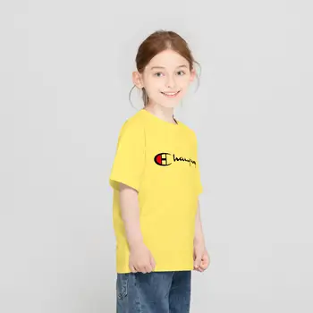 Meitene Apģērbs Bērniem Vasaras Drēbes, T-Krekls, lai Tīņi, Apģērbu apdrukāšana Zēns Topi Sporta apģērbu, Bērnu Apģērbu, sākot No 4 to14 Gadiem