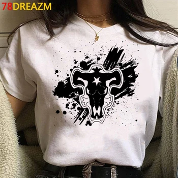 Melns Āboliņš t-krekls, t krekls vīriešu grafikas tees ulzzang harajuku drēbes estētisko