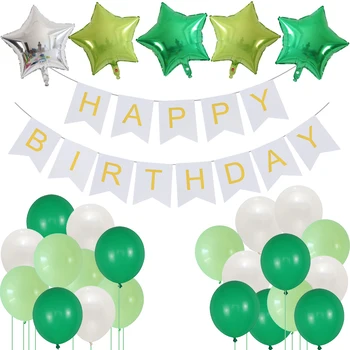 Melnā Zelta Happy Birthday Banner Baloni, Hēlija Numuru Folijas gaisa Balons par Baby Boy Bērniem, Pieaugušajiem 18 30 Dzimšanas dienas svinības Rotājumi