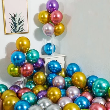 Metāla Pērle Lateksa Balonu laimes Dzimšanas dienā, Baby Dušas globos Ziemassvētku Kāzu Dekorēšana Jauno Gadu Mājās Partijas Apdare Baloni