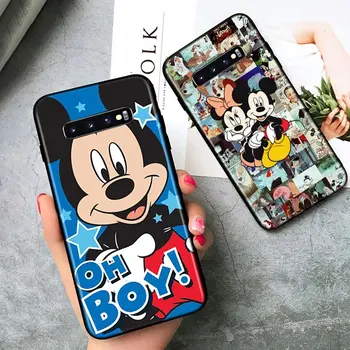 Mickey Mouse, Karikatūra Samsung Galaxy S20 S21 FE S10e S9 S10 S8 S6 S7 Lite Plus Malas Ultra 5G Silikona Telefonu Gadījumā
