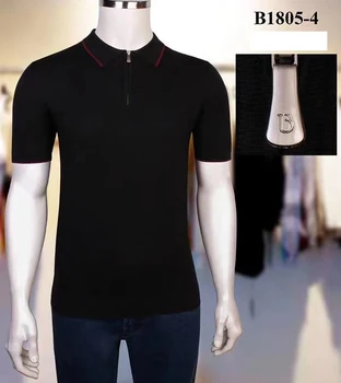 Miljardieris polo krekls Tencel vīrieši ir 2021. Jaunu modes Gadījuma īsām piedurknēm jaunu plānas Pogas modelis Elpojošs liels izmērs M-4XL kvalitāti