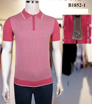 Miljardieris polo krekls Tencel vīrieši ir 2021. Jaunu modes Gadījuma īsām piedurknēm jaunu plānas Pogas modelis Elpojošs liels izmērs M-4XL kvalitāti