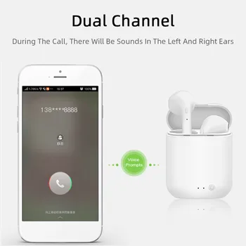 Mini Bluetooth Bezvadu Austiņu Ūdensizturīgs Turētos Sporta Earbuds Par Huawei Iphone OPPO Xiaomi TWS Mūzikas Austiņas Austiņas