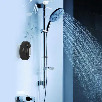 Mini Bluetooth Skaļrunis Portatīvo Ūdensizturīgs Bezvadu Brīvroku Skaļruņus, Dušas, Vannas, Baseina, Automašīnu, Pludmale Un Āra