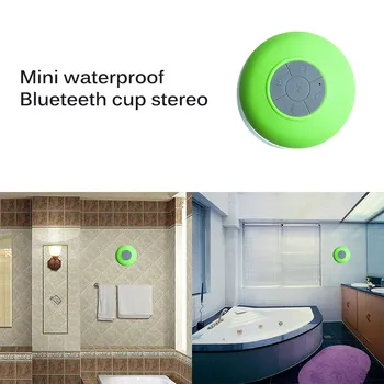 Mini Bluetooth Skaļrunis Portatīvo Ūdensizturīgs Bezvadu Brīvroku Skaļruņus, Dušas, Vannas, Baseina,Automašīnu,Pludmale Un Āra
