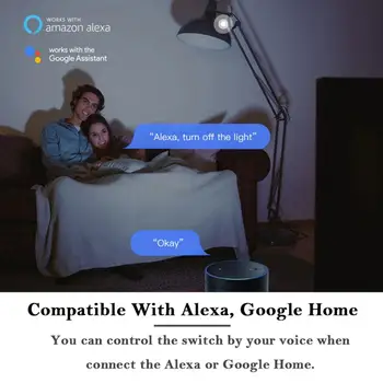 Mini Slēdzis Slēdzis SONOFF MINIR2 Wifi Bezvadu Slēdži gudrās Mājas Automatizācija ir Saderīga ar eWelink Alexa, Google Home Vairumtirdzniecība