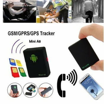Mini Spiegu Bug Telpā Attālo Balss Uzraudzības GSM Noklausīšanās Box Ierīces Sim kartes Slotu, Stabilu Gaidīšanas 15 Dienām Atrašanās vietas Izsekošanas Rīks