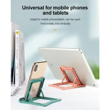 Mini Tālruņa Turētājs Stāvēt Moblie Tālrunis Atbalsta IPhone Xiaomi Redmi Samsung, Huawei Planšetdatoru Turētājs Galda Mobilā Tālruņa Turētāju Stāv