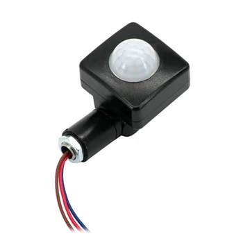 Mini Ultrathin LED prožektors PIR Kustības Sensoru Detektoru ūdensizturīgs Āra 85-265V IP65 Kustības Sensoru Regulējams PIR Slēdzis