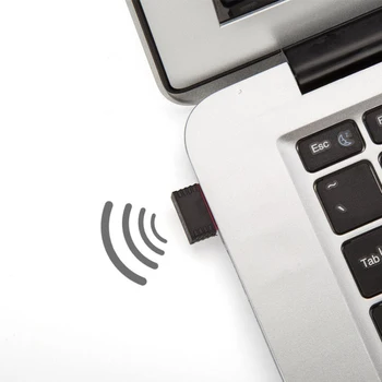 Mini USB3.0 Wifi Adapteri, Wifi Tīkla Karti, 150Mbps USB 2.0 Adapter WiFi 802.11 n 150M Tīkla Lan Card Ultra-mazs