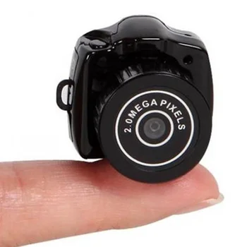 Mini Video Kamera Kabatas Dv Dvr Videokameru, Diktofonu, Web Cam (Krāsa: Melna)