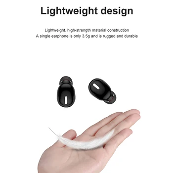 Mini X9 Bezvadu Earbuds Trokšņa Samazināšanas auss Dizains Bluetooth 5.0 Austiņas Ērti Valkāt 3D Skaņu Huawei LG Xiaomi
