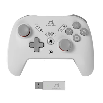 MOBAPAD Bluetooth Gamepad, Bezvadu Kontrolieris Kursorsviru, ar Uztvērēju Viens no Galvenajiem Modināšanas NFC Nintendo Switch/Lite PC, Android vai iOS