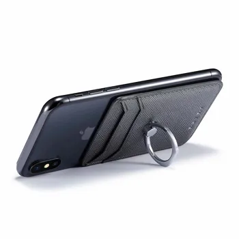 Mobilo sakaru Kartes Tālruņa Turētājs 3M Līmi Tālrunis Uzlīme Portablet Kabatas Kartes Tālruņa Turētājs iPhoen Huawei Xiaomi Tālruņa Gredzenu