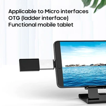 Mobilā Tālruņa Adapteri Konverteri Micro B Ostas, Lai USB3.0 Android OTG Adapteri Mobilo Telefonu, Planšetdatoru V8 USB
