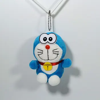 Modes Doraemon Plīša Rotaļlietas Kulons Keychain Cute Anime Modelis Keychain Karikatūra Rotaļlietas Atslēgu Piekariņi Bērnu Dzimšanas Dienas Dāvanas Doraemon