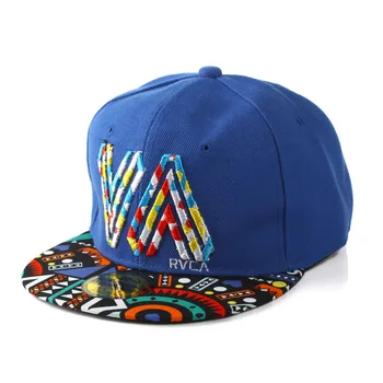 Modes hip-hop personības beisbola cepure kokvilnas izšuvumi savvaļas cepuri saules cepures regulējams āra sporta snapback cepures cepures