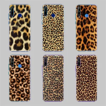 Modes Leopards Izdrukas Telefonu Gadījumā Par Godu 10 20 Lite Spēlēt 9.A 8X 9X 8S 9S 9.C 20S 30 Pro Aizsardzības Apvalks Aptver Coque Fundas