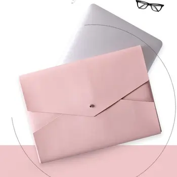 Modes PU Leather Sleeve Case for Macbook Air, Pro 13 15 A1706 A1708 11 12 15.4 Retina 13.3 Notebook Segtu Klēpjdators Gadījumā Bag