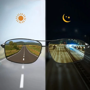 Modes UV400 Photochromic Unisex Saulesbrilles Polarizētās Hameleonu Brilles, Braukšanas, Aizsargbrilles, Anti-glare, Saules Brilles