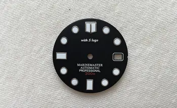 Modificētu universālā skalu mm spuer C3 gaismas sejas skx007 abalone mm watch dial NH35 skalu 28.5 mm