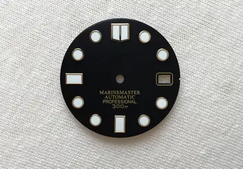 Modificētu universālā skalu mm spuer C3 gaismas sejas skx007 abalone mm watch dial NH35 skalu 28.5 mm