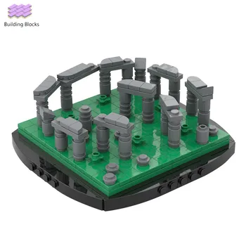 Moduļu Mini Stonehenge celtniecības bloki, Senās arhitektūras modeli, ķieģeļi, konstruktors, rotaļlietas bērniem, dāvanu kolekcija