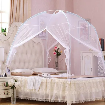 Mongolijas moskītu neto yurt moskītu neto portatīvo kempinga telts vienvietīga gulta divguļamā gulta sadzīves mosquito net