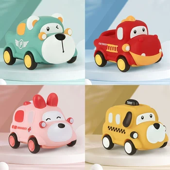 Montessori Bērnu Auto Rotaļlietas Bērniem No 1 Līdz 2 Gadu Dzimšanas Dienas Dāvana Toddler Auto Zīdaiņiem Zēns Bērnu Izglītības Automašīnas Rotaļlietas