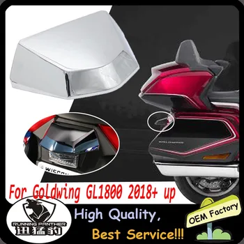 Motociklu chrome pakaļējo numura zīmju apgaismojuma vāks Honda Goldwing GL1800 GL 1800 F6B 2018+ līdz 2019 2020