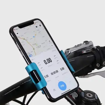 Motociklu Mobilā Tālruņa Turētājs 360° Velosipēdu Stūres Velosipēdu Par MTB (kalnu divriteņu) GPS Mount Anti-slīdēšanas Leņķis Klipu Universālais Statīvs