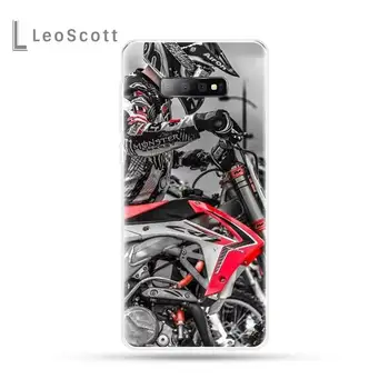 Motociklu Motokrosa Krusta Tālrunis Case For Samsung Galaxy S5 S6 S7 S8 S9 S10 S10e S20 malas plus lite