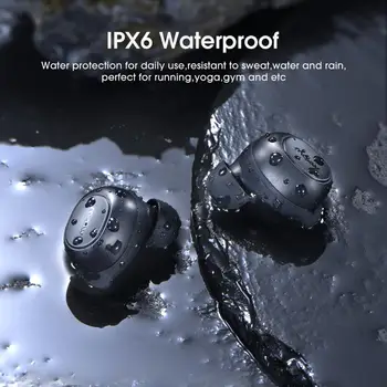 Mpow MDots TWS Bluetooth Austiņas IPX6 Ūdensizturīgs Pogas Kontroles Sporta Bezvadu Austiņas 20hrs Atskaņošana ar Uzlādes Gadījumā