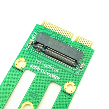 MSATA 3.0 M. 2 NGFF SATA SSD Adapteris Valdes Stāvvadu Karti PC Datoru M. 2 SATA SSD B Taustiņu, lai mSATA Atspere mSATA M., 2 Adapteri