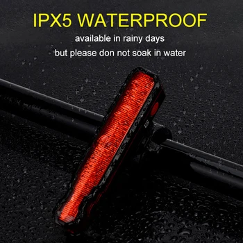 MTB Lāzera Velosipēdu Taillight Super Spilgti USB Akumulators Uzlādējams Ūdensizturīgs Velosipēds Aizmugures Flasing Gaismas