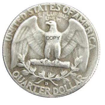 MUMS 1944P/S/D Dažādiem Piparmētru Vašingtonas Ceturksnī Dolāru Sudraba Pārklājumu Kopēt Monētas