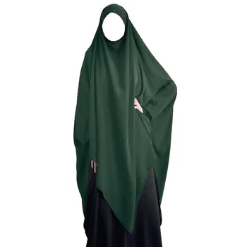 Musulmaņu Lielu Khimar Sieviešu Hijab Gaisvadu Lūgšanu Abaya Niquab Šalle Islāmu Jilbab Burka Kleita Niqab Arābu Ramadāna Dievkalpojums